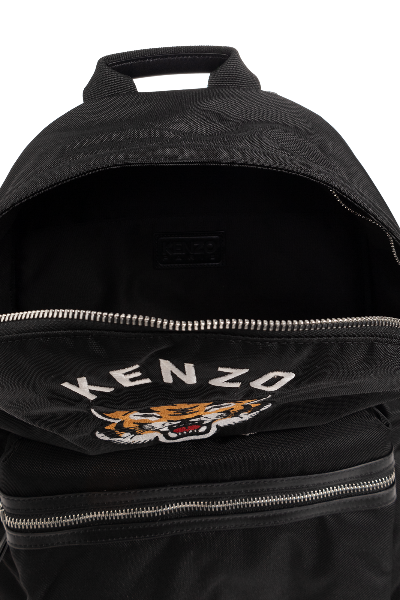 Black Backpack with logo Kenzo Vitkac Italy